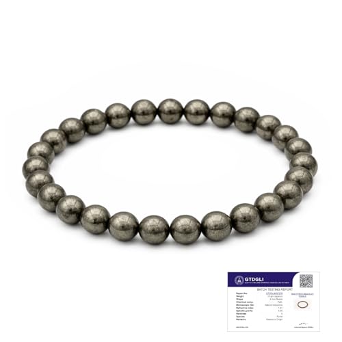 Image of Astrotalk Raw Pyrite Bracelet | Stone of Wealth, Abundance & Protection | Pyrite Stone for Wealth, Prosperity & Good Luck | Healing Crystal Bracelet for Man & Woman | Gift for Man & Woman