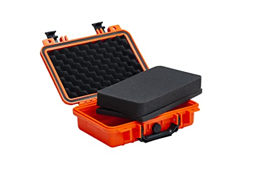 Image of MEIJIA Portable All Weather Waterproof Protective Hard Case, Small Camera Case,Dry Case with Customizable Foam,Fit Use of Drones, Camera,Equipments, 11.65 inchx8.35 inchx3.78 inch