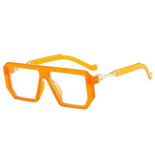 Lunettes de soleil polygonales couleur gelée pour protéger vos yeux avec style