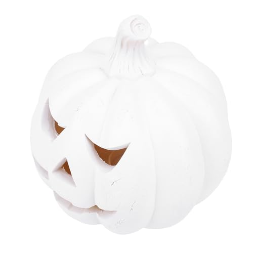 Support de lumière citrouille EMUKOEP en résine avec breloque - 2
