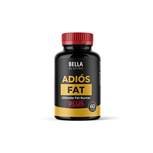 Bella All Natural Adiós Fat Plus - Ultimate Fat Burner - 60 Capsules