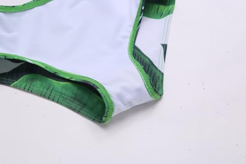 Image of Arshiner Girls Bikini Beach Swimwear 2 Piece Swimsuits Floral Printing Bathing Suits