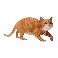 Amazon.co.jp: JXK 1/6サイズ 猫3.0 茶トラ ミケ 白猫 12.5cm