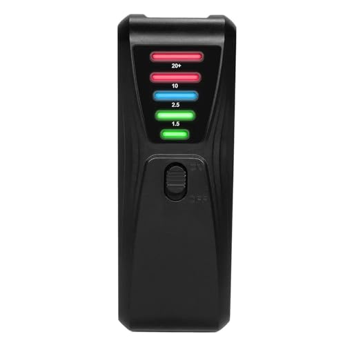 Detector de radiación EMF medidor eléctrico con LED miniatura 1