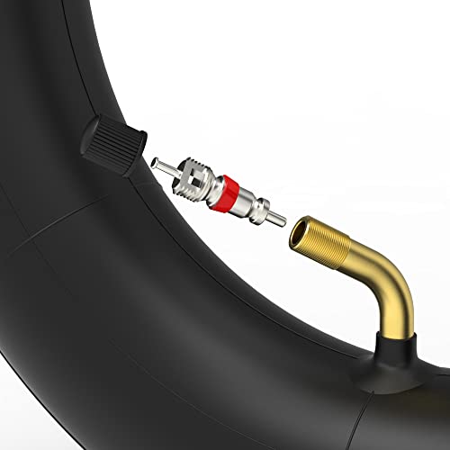 Image of RUTU 3.00 /3.5 /7.00 /8.00-10 and 3.00-12 Heavy Duty Replacement Inner Tube with Installation kit Fit for Dirt Pit Bike Scooter Moped ATV