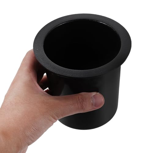 Portavasos plástico negro para carro y sofa 2 piezas miniatura 4