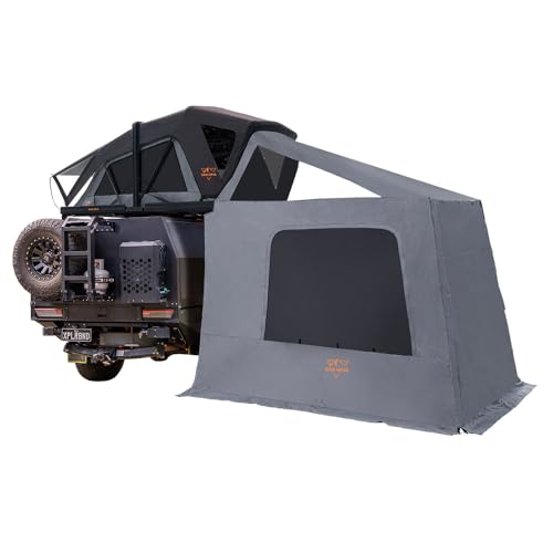 SanHima Rooftop Tent Hard Shell - CapeTop Overland Aluminium...
