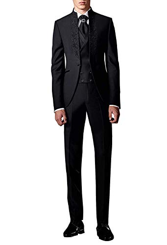 Costume trois pièces hommes pour tenue de marié ou soirée habillée formelle