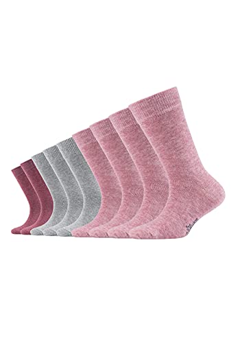 s.Oliver Socks S20031 Chaussettes, Rose (Heather Rose 0070), 31-34 (Taille Fabricant: 31/34) (Lot de 9) Fille Cover