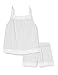 Produktbild Iris & Lilly Damen Pyjama-Set aus Baumwolle, Grau (Grey Dot), XXL, Label: XXL