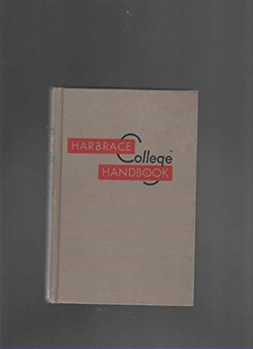 Harbrace College Handbook, 3rd, Third Edition B000PWNQ7M Book Cover