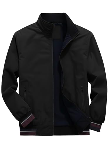 Image of Leriya Fashion Men's Winter Polyester Standard Length Jacket | Lightweight Outerwear Jacket for Men | Full Sleeve Casual Winter Outfit | Stylish Zip-Up Jackets for Daily Travel & Outdoor Use