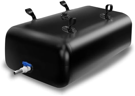 Portable Water Storage Bladder with Faucet, Large Capacity Collapsible Water Tank for RV Camping, Farm Use, Outdoor Activities, Emergency Water Supply