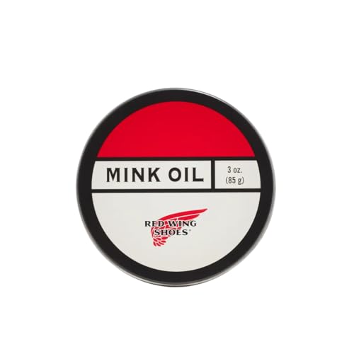 Red Wing Shoes Mink Oil, Made in USA, Leather Conditioner, 8 oz