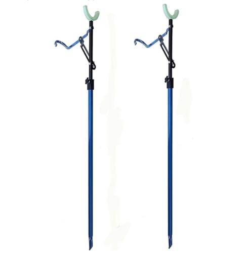 Piquet de pêche support de canne 2 pièces Lineaeffe Marlin Blue Montanari
