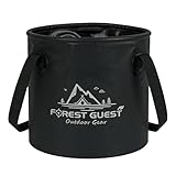 VOIDHUES Faltbarer Eimer 20L Tragbarer Falteimer Eimer Faltbar Mit Griff, Wasserdicht und Verdickt Geeignet für Camping, Wandern, Angeln, Outdoor-Survival und AutowäSche