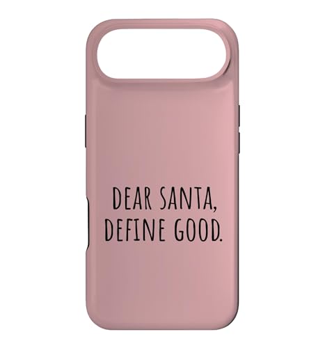 Dear Santa Define Good Funny �N���X�}�X�z���f�[�f�U�C�� �X�}�z�P�[�X iPhone Air �p
