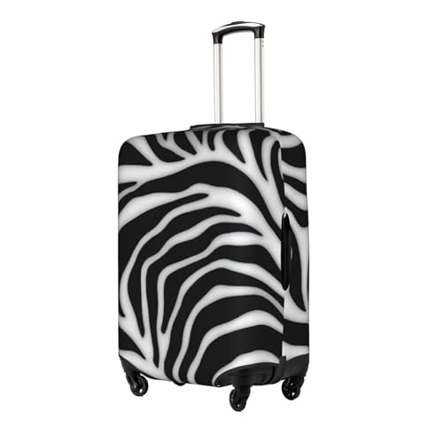 Zebra Print Tsa Approved Luggage Cover For 18-32 Inch Suitcases Scratch-Resistant Stretch Luggage Cover2