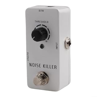 【Multiple Effects】This guitar effect pedal combines wah, distortion, overdrive, delay, reverb, and compressor functions, offering a wide range of sound effects for players. 【Compact and Portable】With a small size and lightweight design, this pedal is...