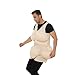 EraSpooky Adult Unisex Fat Suit Funny The Old Chubby Halloween Costume Accessories