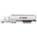 JTLB Oil Tanker Trailer Toy, Heavy Duty Realistic Look Alloy Hauler Car Toys Vehicle,Simulation Diecast Tanker Truck, Toy Trucks for Kids