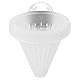POFET 5 Stück Aquarium Red Worm Feeder Gedrehter Blutwurm-Spender Live Frozen Fish Food Funnel Combo