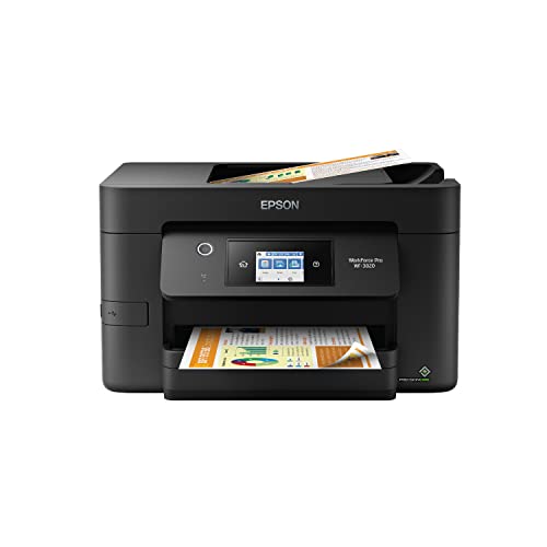 Image of Epson Workforce Pro WF-3820 Wireless All-in-One Printer with Auto 2-Sided Printing, 35-Page ADF, 250-sheet Paper Tray and 2.7 inch Color Touchscreen (Renewed)