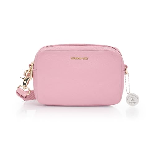 Sac camera bag Mandarina Duck Mellow en cuir véritable haut de gamme avec finitions soignées