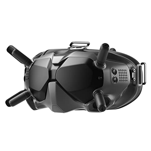 DJI FPV - Goggles V2, DJI FPV-Drohnenpiloten-Viewer, hochauflösende Bildübertragung, Augmented-Reality-Viewer für Drohnenfernsteuerung, Multi-Antenne für sofortige Übertragung, Unisex-Kinder, Grau