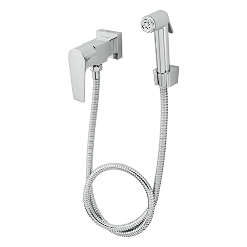 Ducha Higiênica Banheiro Flexível 1,20m Cromado Bold 370 Fani