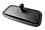 Produit neuf MelTruck Rétroviseur extérieur universel 375 x 190 mm R1800 pour camion, pelleteuse, tracteur