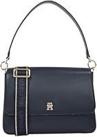 Tommy Hilfiger Damen Handtasche Tasche Henkeltasche TH Joy Shoulder Bag Blau