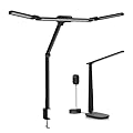 Honeywell H2 Desk Lamp for Home Office + HJ3 LED Desk Lamp with Clamp, Eye-Caring Sunturalux Architect Desk Light Stepless Dimming Task Lamp for Workbench