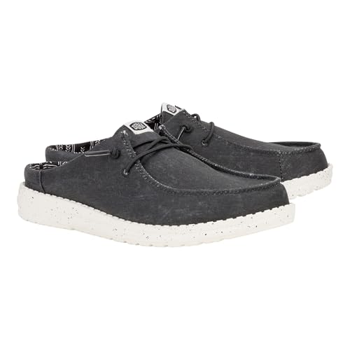 Image of HEYDUDE Women's Wendy Slip Mule Classic | Lightweight Women's Slip-On Shoes | Comfortable & Casual Everyday Footwear