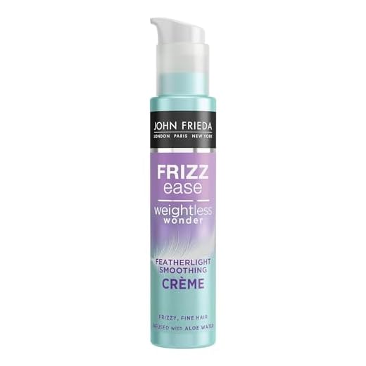 John Frieda Crema Acabado Pelo Fino ml, Antiencrespamiento, Pelo Fino y Encrespado, 100 Mililitros