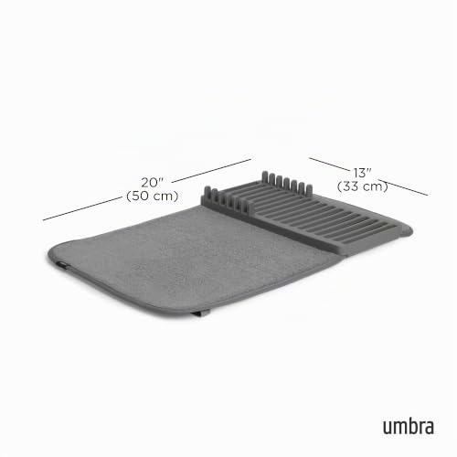 Miniatura 3 de Umbra Udry Mini Escurridor De Platos, Gris Carbón