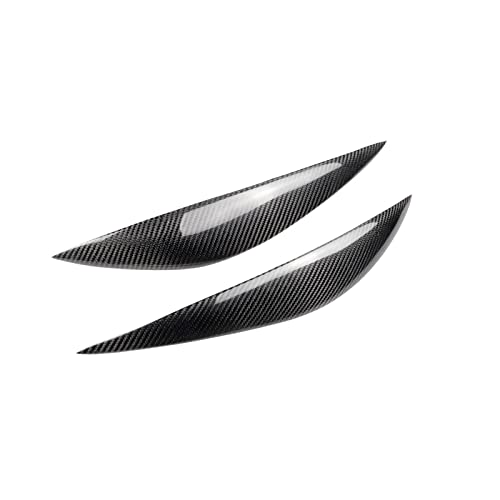 Enjoliveurs de phares carbone Mercedes W204 C180 C200 C300 paupières auto