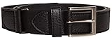  Duke London - Leder 4.4cm Xtenda Gürtel - Schwarz, W64