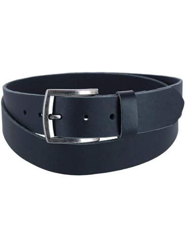 CTM Men's Big & Tall Bridle Belt with Removable Buckle4