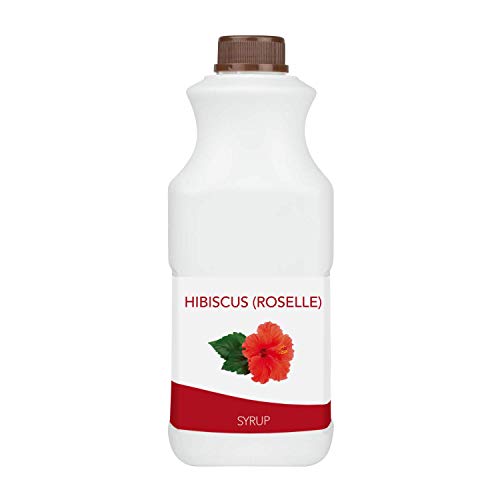 Tea Zone 64 Fl.oz Hibiscus Jamaica Syrup #TOP1