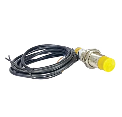 Image of Yokins Inductive Proximity Sensor switch NPN NO 06-40V DC 18mm, SENSING 8MM with 2 MTR 3 Core Cable