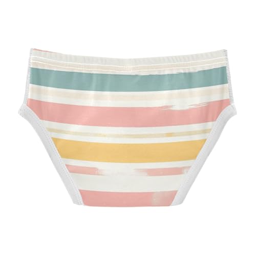KLL Horizontal Stripes Baby Boys Cotton Underwear Briefs Breathable Undies2