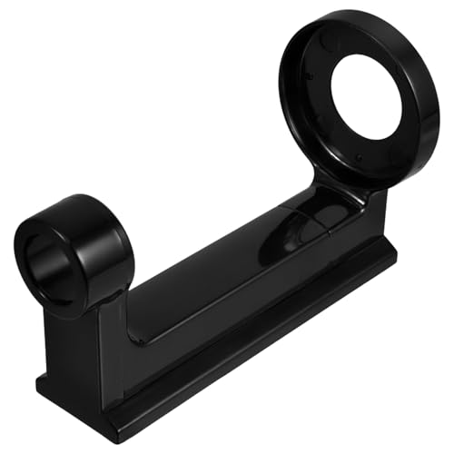 CIYODO Automatic Soap Dispenser Holder Wall Mount Bathroom Storage Rack No-Drill Shampoo Bottle Organizer Modern Bath Soap Dispenser Bracket