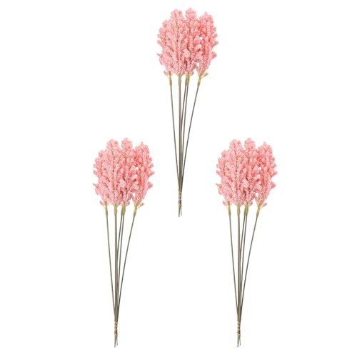 18 piezas de espigas de mijo secas para decoración rústica