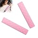 Auto Gurt Polster, 2 Stück, Autositz Gurtpolster, Weiches Material, Gurtschoner, 27 cm, Rosa, Sitzgurt Polsterung, sicherheitsgurt bezug, Autozubehör, Komfort für Hals Nacken Schulter (2-Pink-de)
