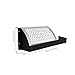OHPHCALL Table Soccer Foosballs Replacements Foosball Goal Net Replacement Plastic Ball Foosball Box for Boys and Girls