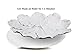 Biodegradable Urn for Human Ashes (The Lily at Peace) Burial Urn, Floats in Water, for Cremation, Ocean Scattering for Ashes, Earth Memorials, Adult Size W-302