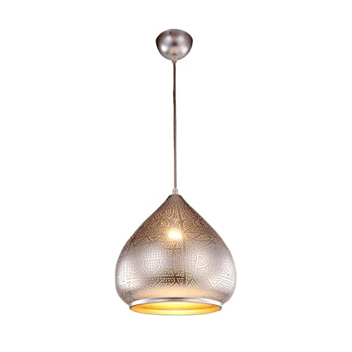 Plafond light rétro E26 en fer forgé américain pour cuisine
