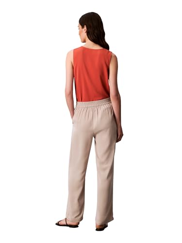Calvin Klein Women's Crepe Wide Leg Trouser2