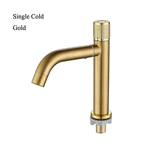 Robinet de lavabo simple eau froide pour lave-mains et WC compact - 3